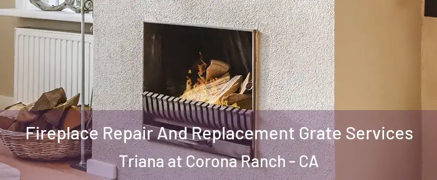 Fireplace Repair And Replacement Grate Services Triana at Corona Ranch - CA