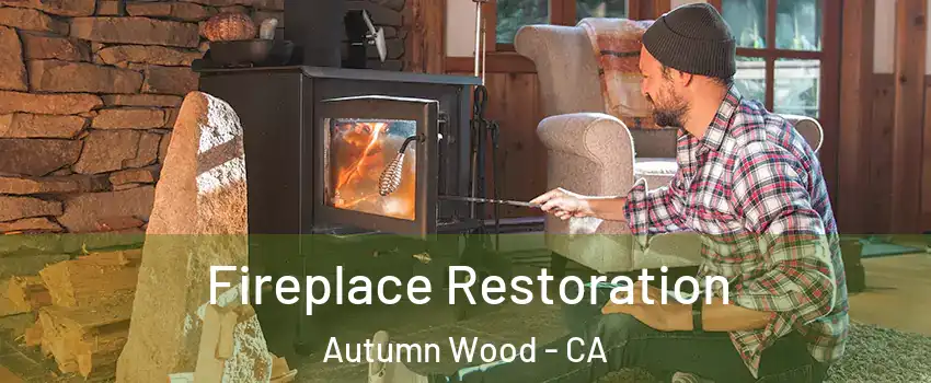 Fireplace Restoration Autumn Wood - CA