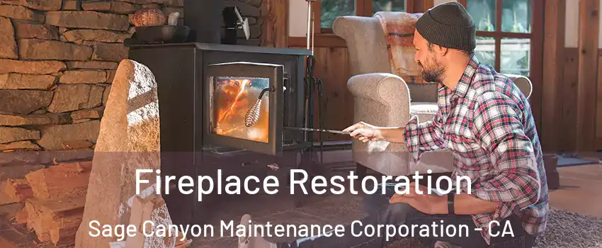 Fireplace Restoration Sage Canyon Maintenance Corporation - CA