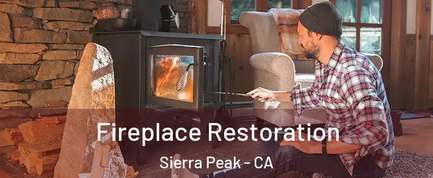 Fireplace Restoration Sierra Peak - CA