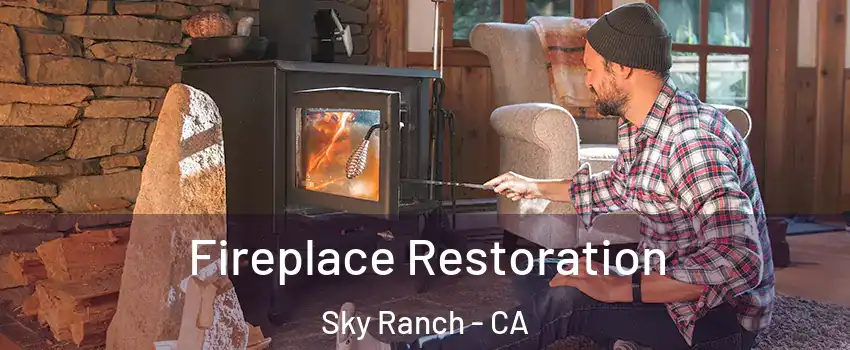 Fireplace Restoration Sky Ranch - CA