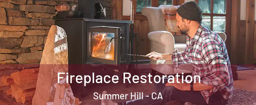 Fireplace Restoration Summer Hill - CA