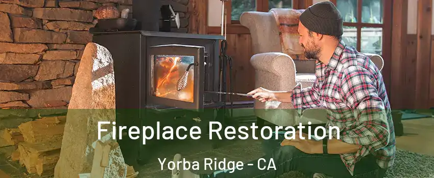 Fireplace Restoration Yorba Ridge - CA