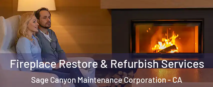 Fireplace Restore & Refurbish Services Sage Canyon Maintenance Corporation - CA