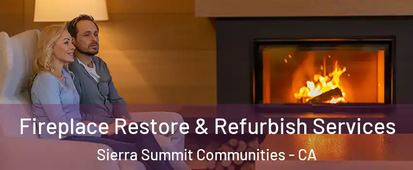 Fireplace Restore & Refurbish Services Sierra Summit Communities - CA