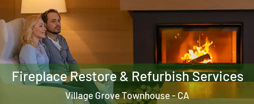 Fireplace Restore & Refurbish Services Village Grove Townhouse - CA