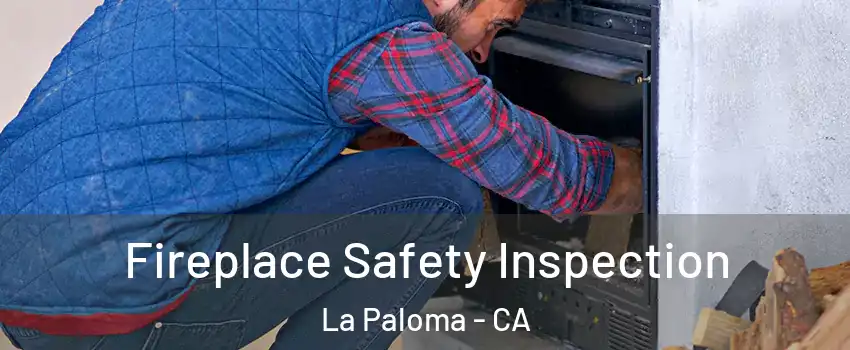 Fireplace Safety Inspection La Paloma - CA