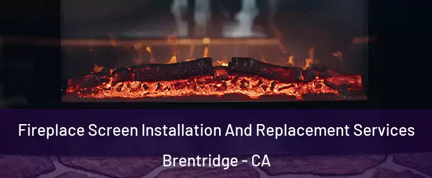 Fireplace Screen Installation And Replacement Services Brentridge - CA
