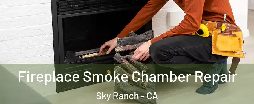 Fireplace Smoke Chamber Repair Sky Ranch - CA