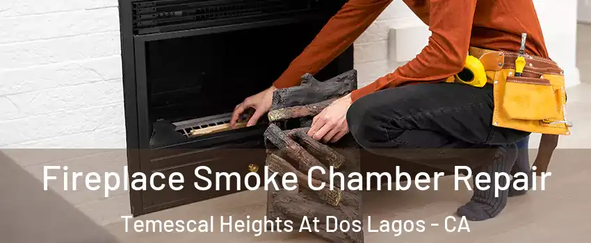 Fireplace Smoke Chamber Repair Temescal Heights At Dos Lagos - CA