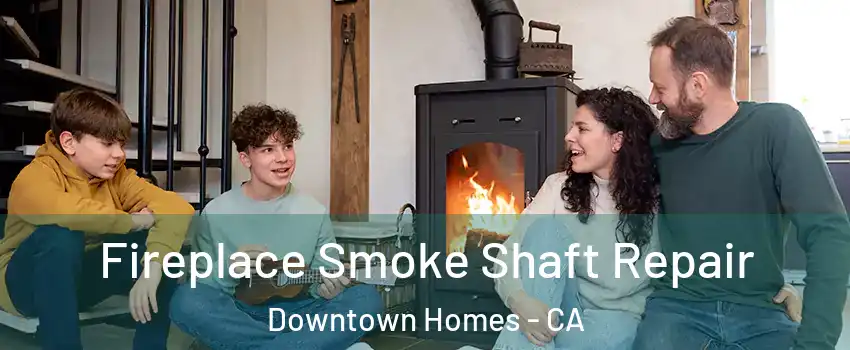 Fireplace Smoke Shaft Repair Downtown Homes - CA