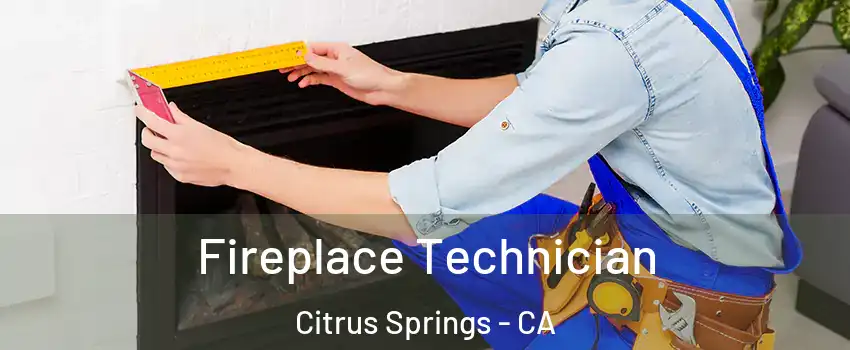 Fireplace Technician Citrus Springs - CA