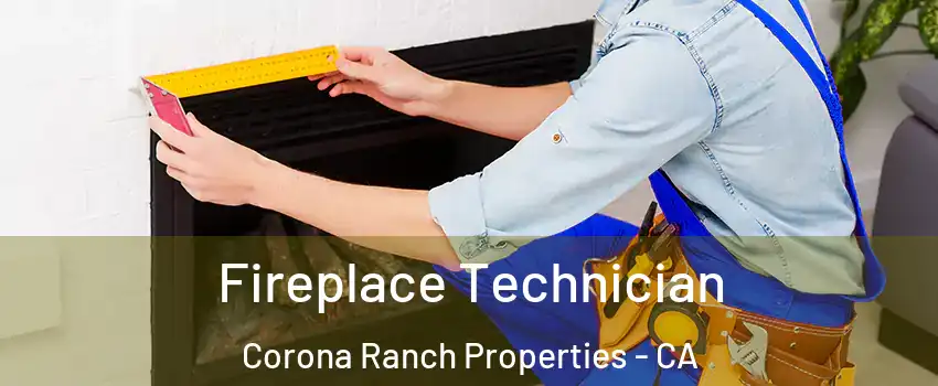 Fireplace Technician Corona Ranch Properties - CA