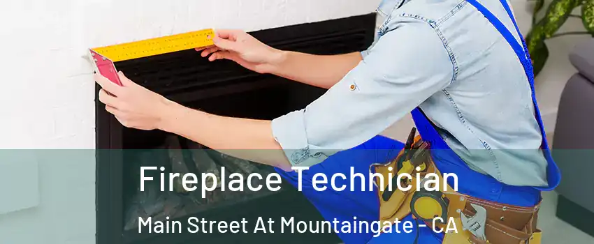 Fireplace Technician Main Street At Mountaingate - CA
