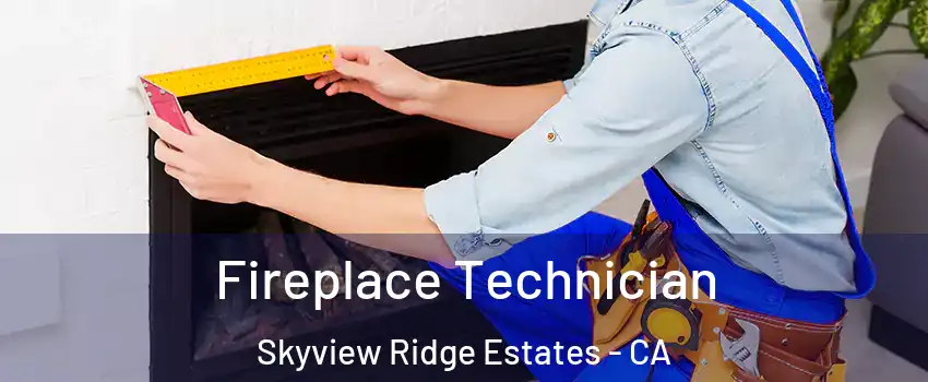 Fireplace Technician Skyview Ridge Estates - CA