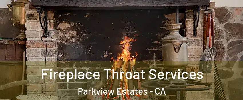Fireplace Throat Services Parkview Estates - CA