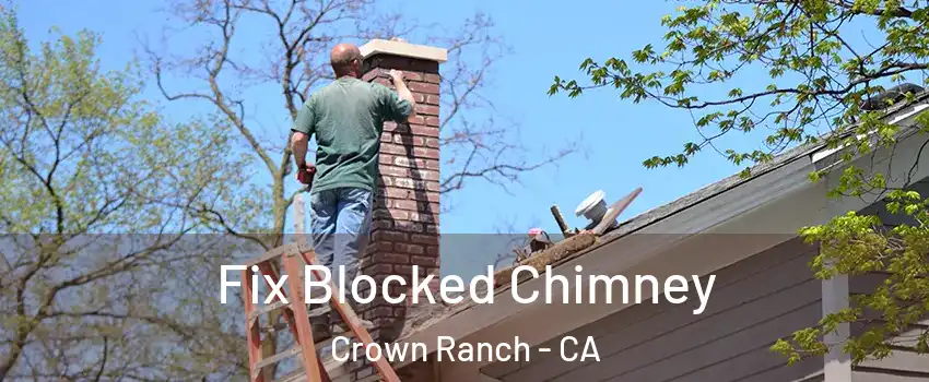 Fix Blocked Chimney Crown Ranch - CA