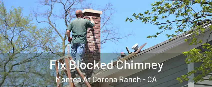 Fix Blocked Chimney Montea At Corona Ranch - CA