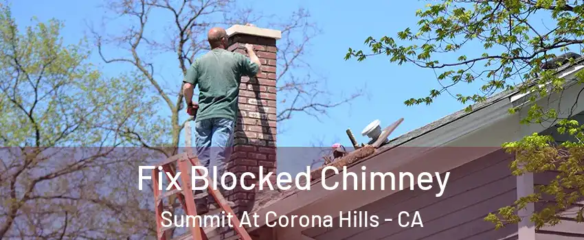 Fix Blocked Chimney Summit At Corona Hills - CA