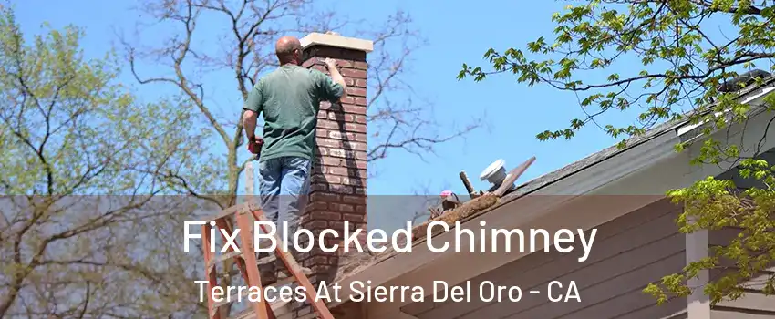 Fix Blocked Chimney Terraces At Sierra Del Oro - CA