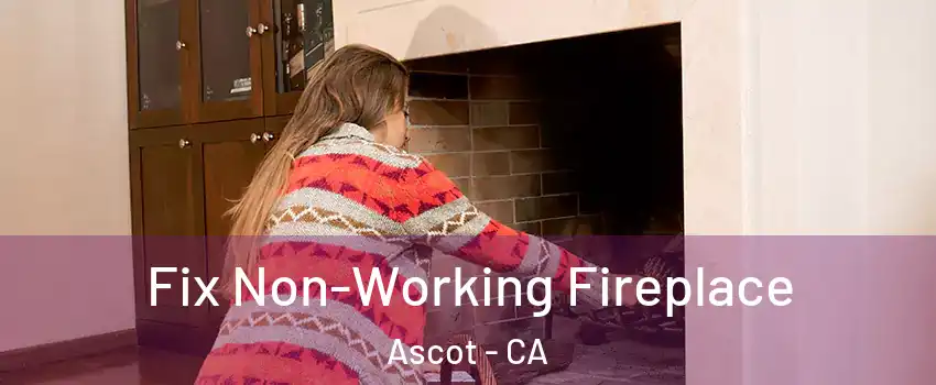 Fix Non-Working Fireplace Ascot - CA