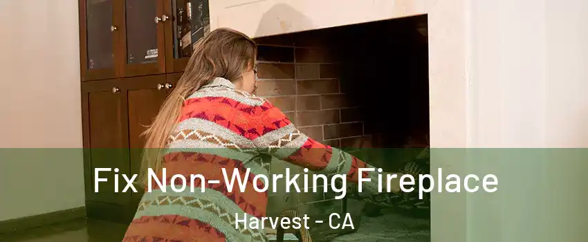 Fix Non-Working Fireplace Harvest - CA