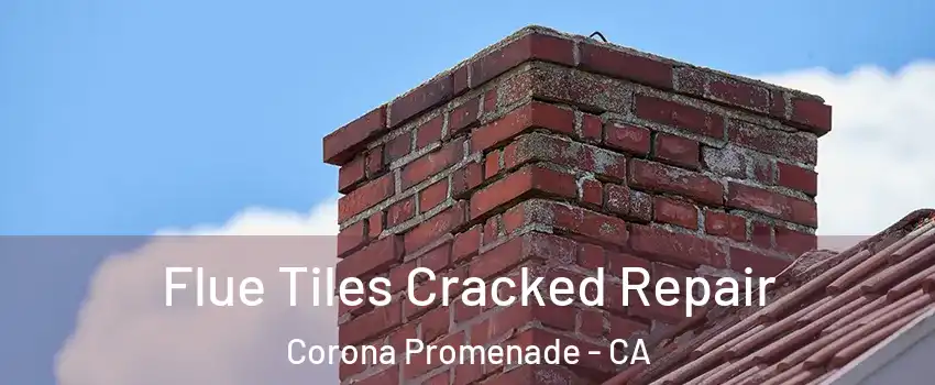 Flue Tiles Cracked Repair Corona Promenade - CA