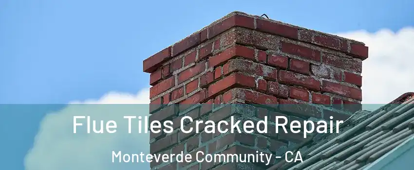 Flue Tiles Cracked Repair Monteverde Community - CA