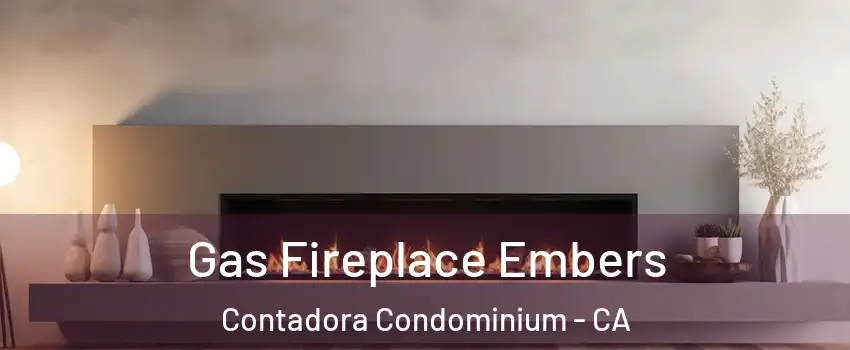 Gas Fireplace Embers Contadora Condominium - CA