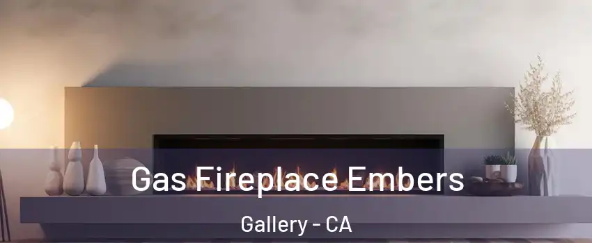 Gas Fireplace Embers Gallery - CA