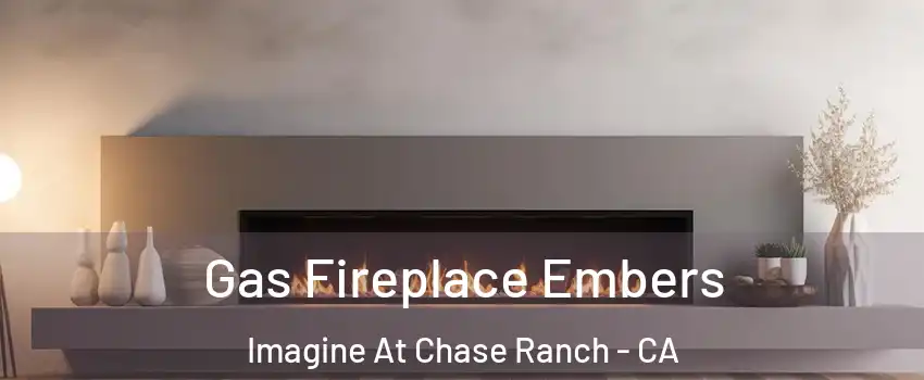 Gas Fireplace Embers Imagine At Chase Ranch - CA