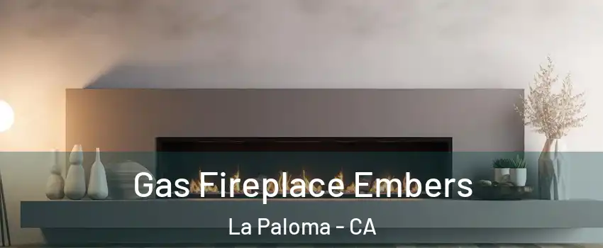 Gas Fireplace Embers La Paloma - CA