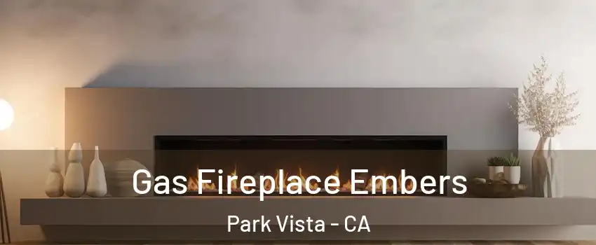 Gas Fireplace Embers Park Vista - CA