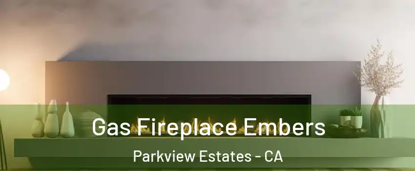 Gas Fireplace Embers Parkview Estates - CA