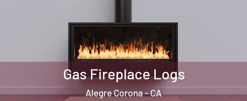 Gas Fireplace Logs Alegre Corona - CA