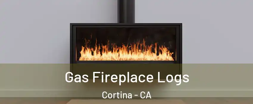 Gas Fireplace Logs Cortina - CA