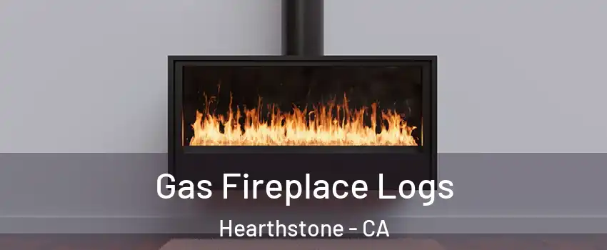 Gas Fireplace Logs Hearthstone - CA