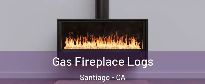 Gas Fireplace Logs Santiago - CA