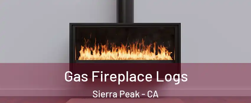 Gas Fireplace Logs Sierra Peak - CA