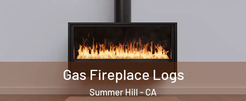 Gas Fireplace Logs Summer Hill - CA
