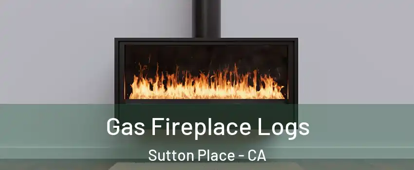 Gas Fireplace Logs Sutton Place - CA