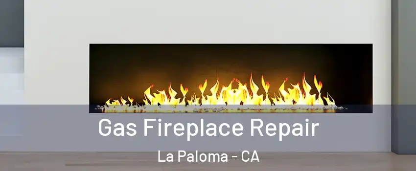 Gas Fireplace Repair La Paloma - CA