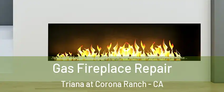 Gas Fireplace Repair Triana at Corona Ranch - CA