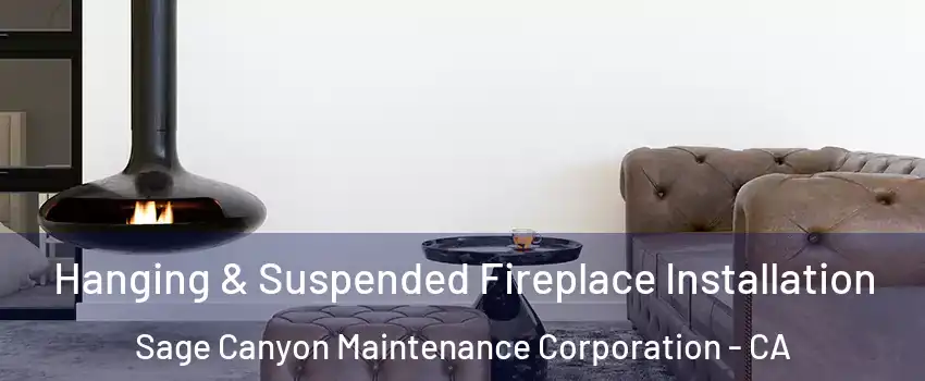Hanging & Suspended Fireplace Installation Sage Canyon Maintenance Corporation - CA
