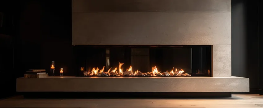Gas Fireplace Ember Bed Design Services in Magnolia Glen, California