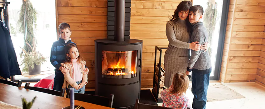 Morso Cast Iron Fireplace Insert Installation in Corona Promenade, California