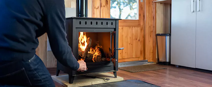 Open Hearth Wood Fireplace Installation in Silverhawk Estates, CA