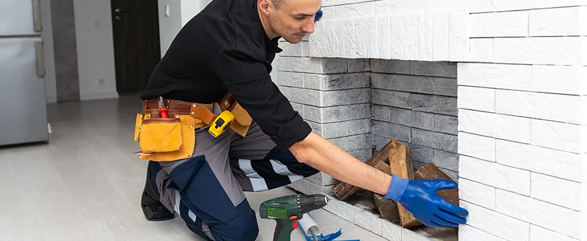 Fireplace Damaged Damper Frame Repair Services in Corona Promenade, California