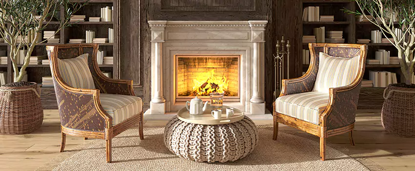 Mendota Hearth Fireplace Heat Management Inspection in Village Grove Four Plex, CA