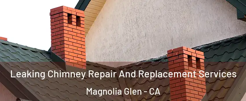Leaking Chimney Repair And Replacement Services Magnolia Glen - CA